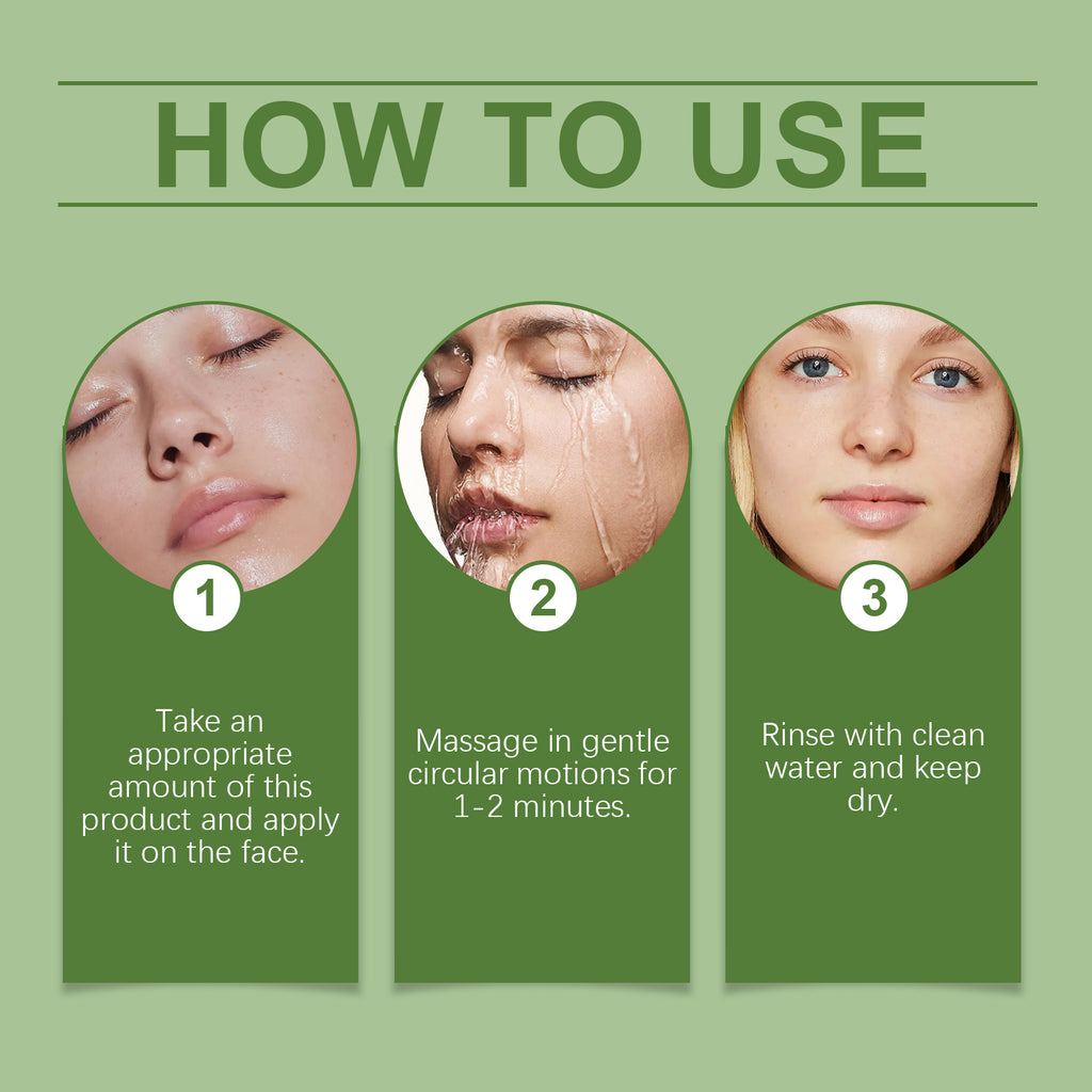Huile Démaquillante au Thé Vert – Nettoyage Doux, Éclat Naturel & Hydratation Intense