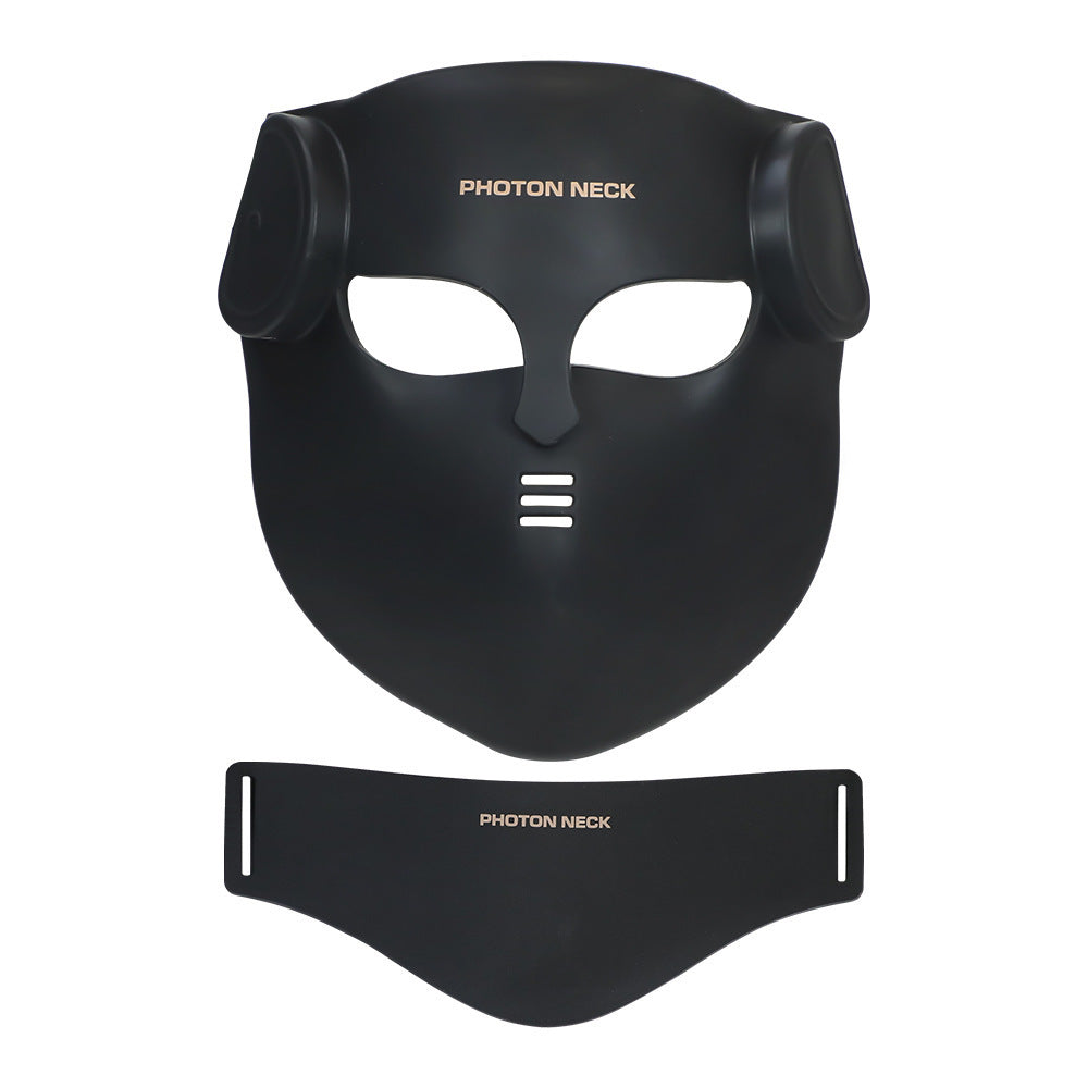 Masque LED Anti-Âge Luxe pour le Visage et le Cou – Technologie 4D Sans Fil