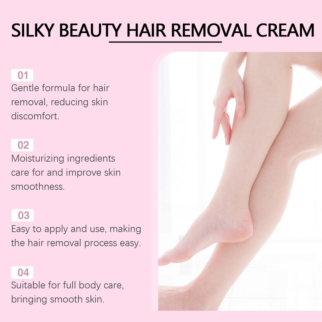 Crème Dépilatoire Soyeuse Premium™ – Peau Douce et Lisse en Quelques Minutes