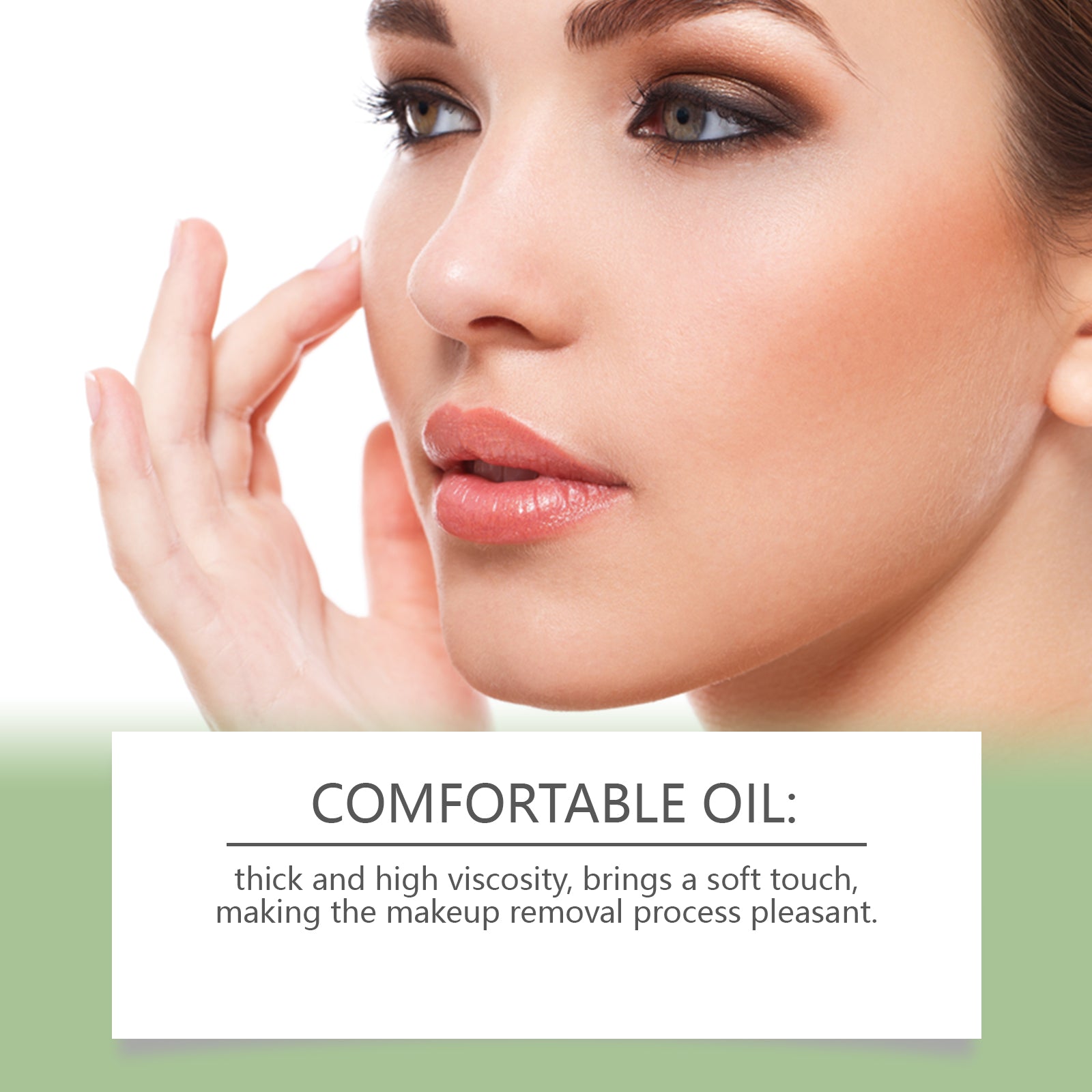 Huile Démaquillante au Thé Vert – Nettoyage Doux, Éclat Naturel & Hydratation Intense