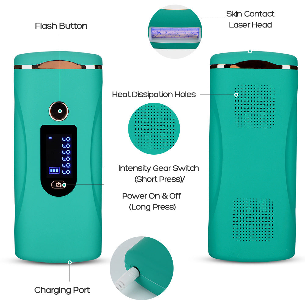 Épilateur Laser Glacial Pro™ – Technologie IPL Sans Douleur pour une Peau Douce et Soyeuse