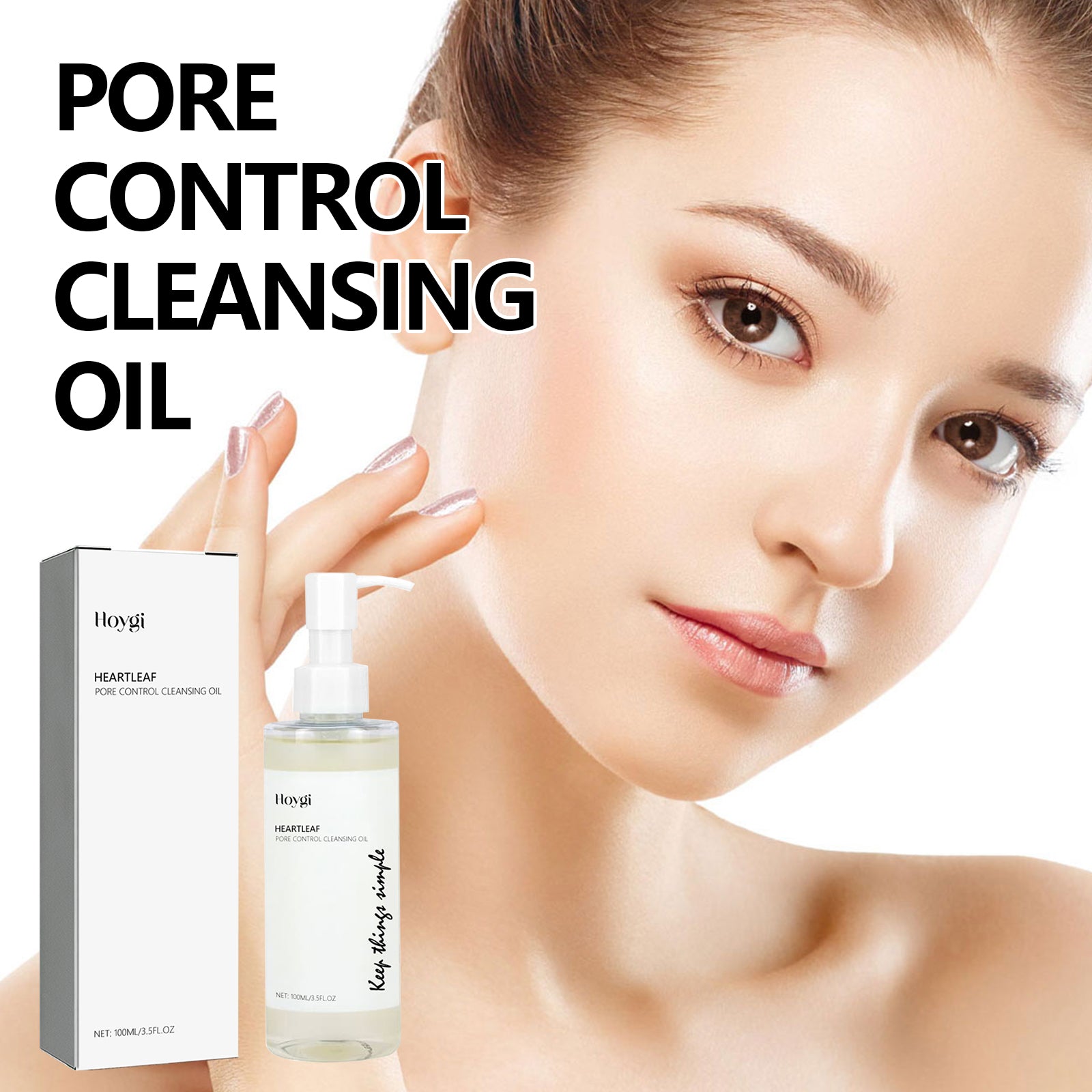 Huile Démaquillante Purifiante Premium – Nettoyage Profond & Pores Visiblement Plus Nets