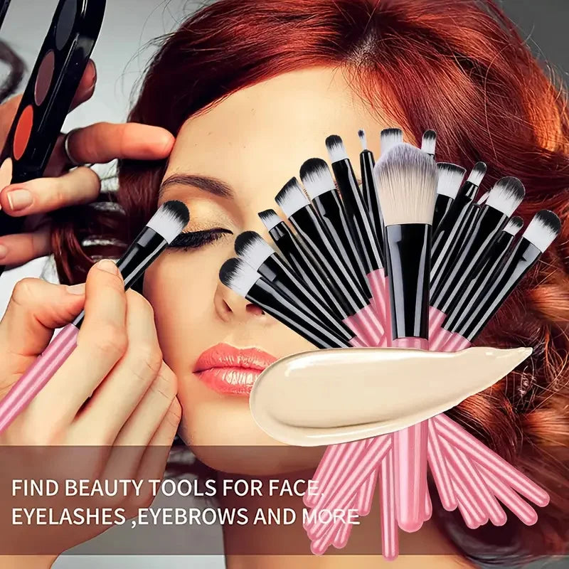 ✨ Coffret Premium de Pinceaux de Maquillage – Kit Professionnel Complet avec Éponges Blender pour un Maquillage Parfait