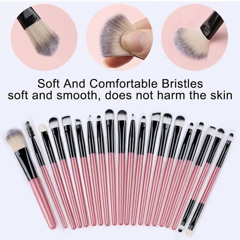 ✨ Coffret Premium de Pinceaux de Maquillage – Kit Professionnel Complet avec Éponges Blender pour un Maquillage Parfait