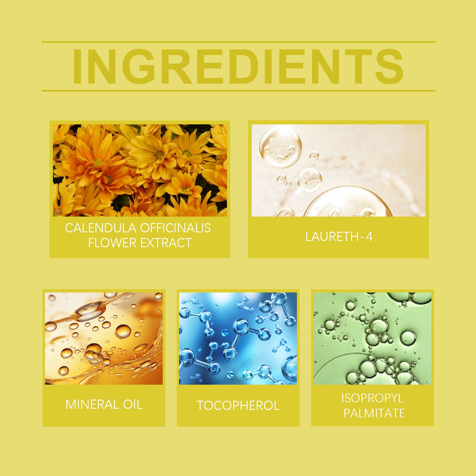 Huile Démaquillante Luxe au Calendula – Dissout le Maquillage Waterproof, Apaise et Révèle l’Éclat de la Peau