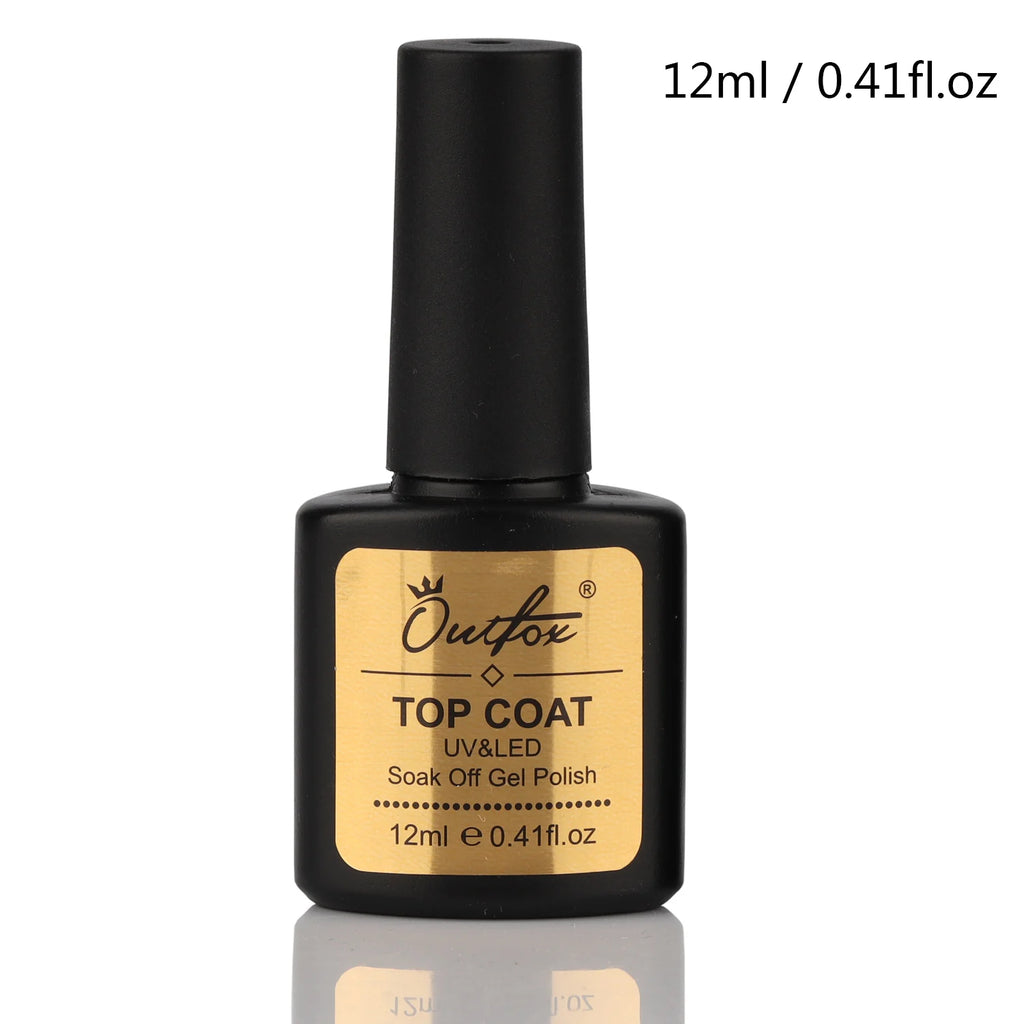 Base Coat & Top Coat Premium – Protection, Brillance et Longue Tenue 12 m