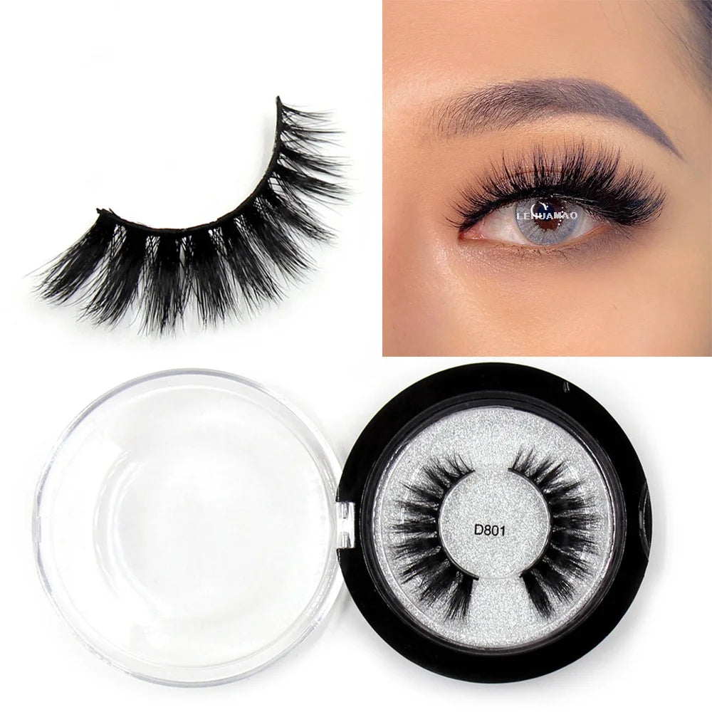 ✨ Faux Cils 3D Premium – Regard Intense & Naturel