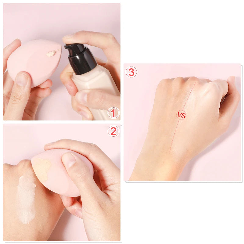 💎 Éponge de Maquillage Premium™ – Fini Zéro Trace & Application Professionnelle Ultra-Précise ✨