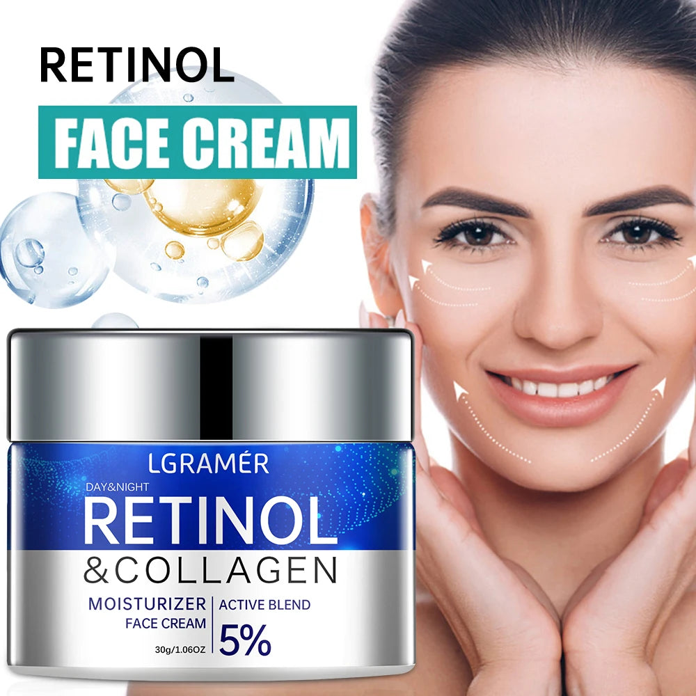Bella Beauty Retinol Prestige™ ✨ | Crème Anti-Âge Raffermissante au Rétinol & Collagène