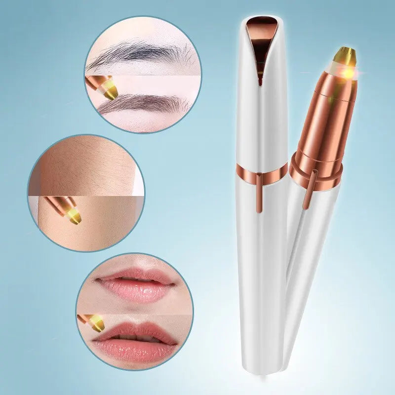 ✨ BrowGlow Pro™ – Tondeuse Électrique de Précision pour Sourcils