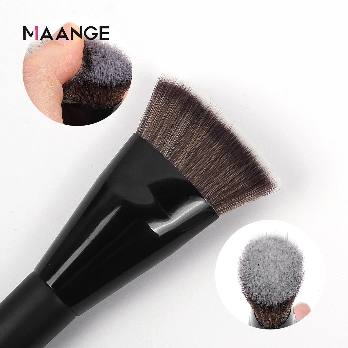 ✨ Pinceau Professionnel Premium pour Fond de Teint – Finition Lisse & Sans Traces