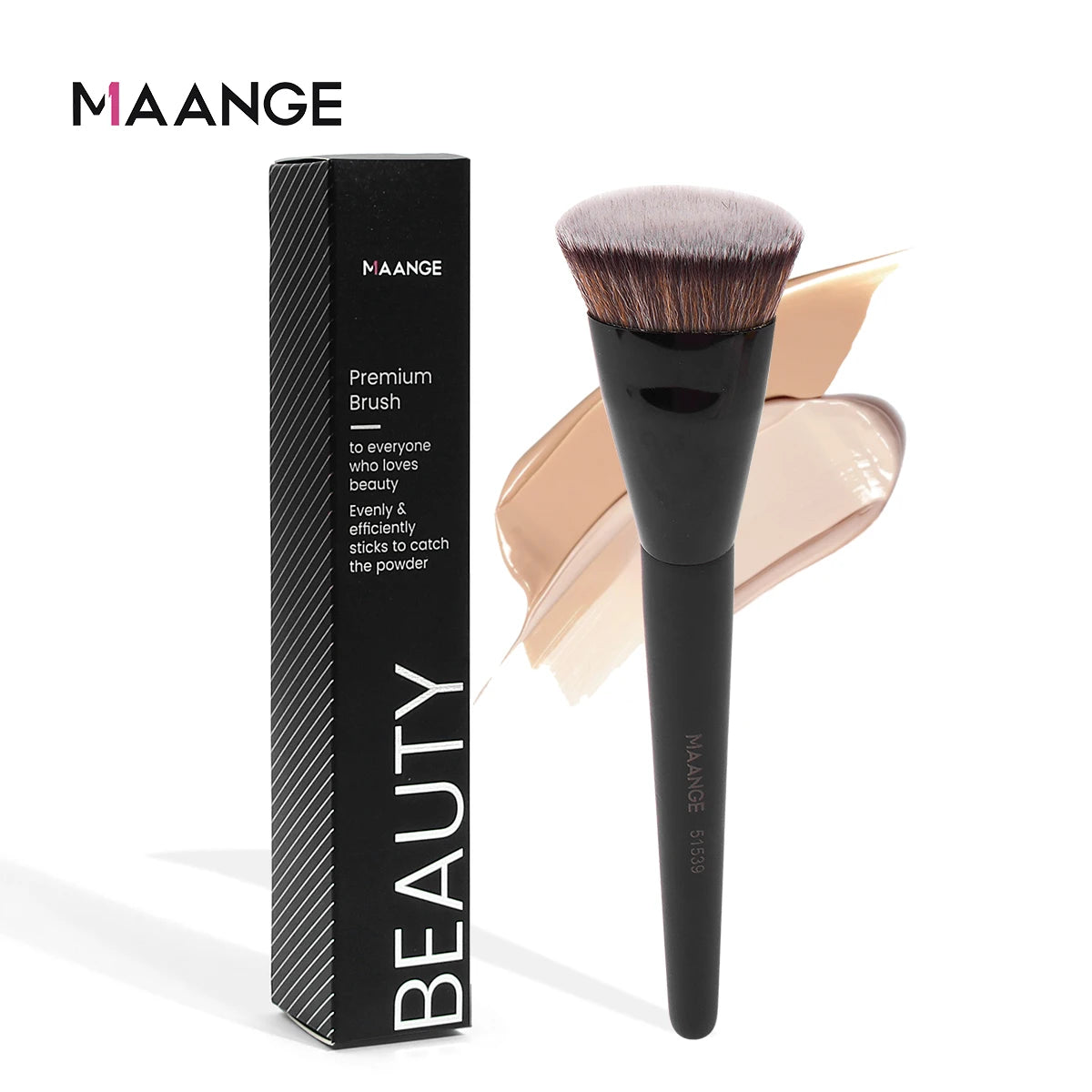 ✨ Pinceau Professionnel Premium pour Fond de Teint – Finition Lisse & Sans Traces