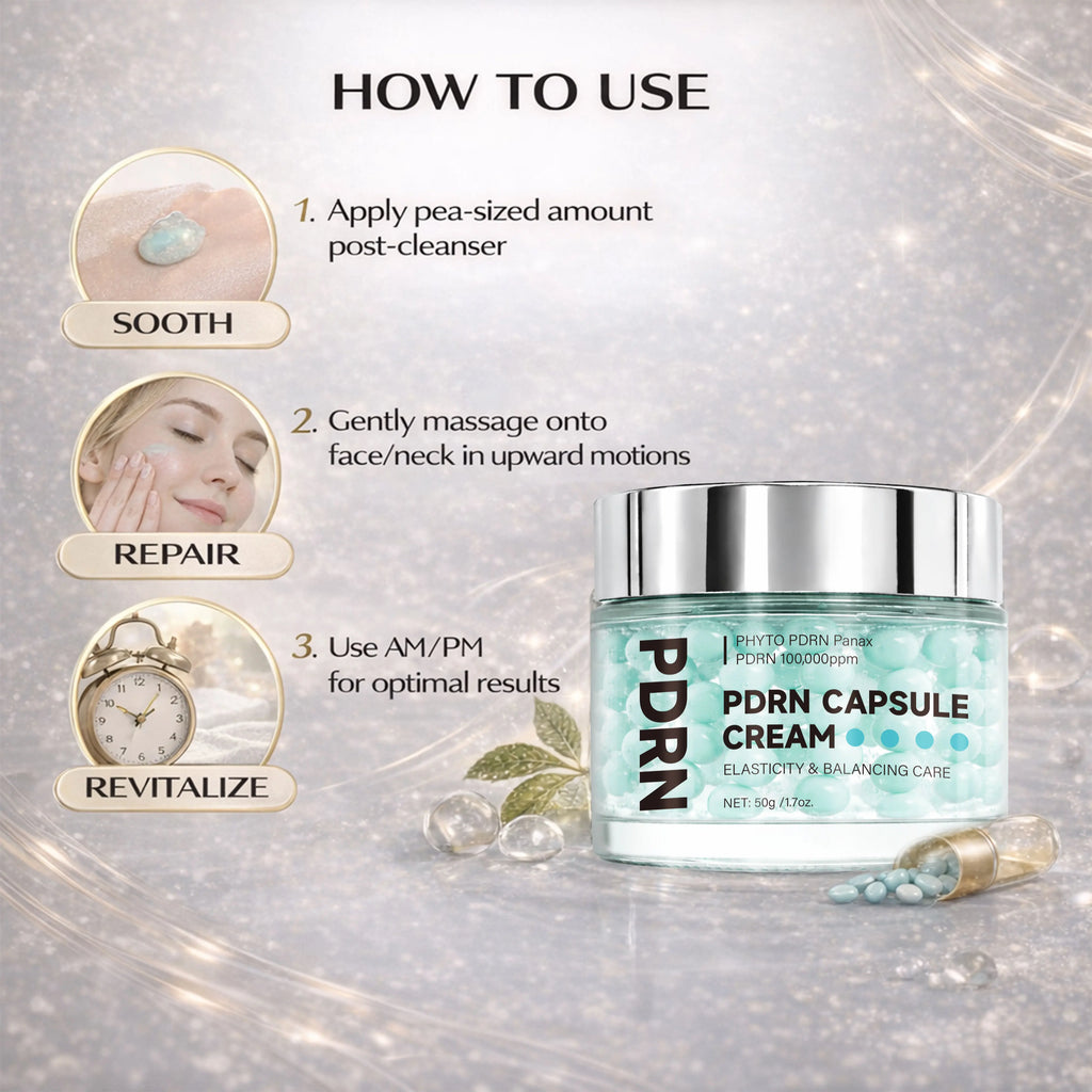 ✨ Crème Visage PDRN Premium™ – Hydratation Intense & Effet Raffermissant