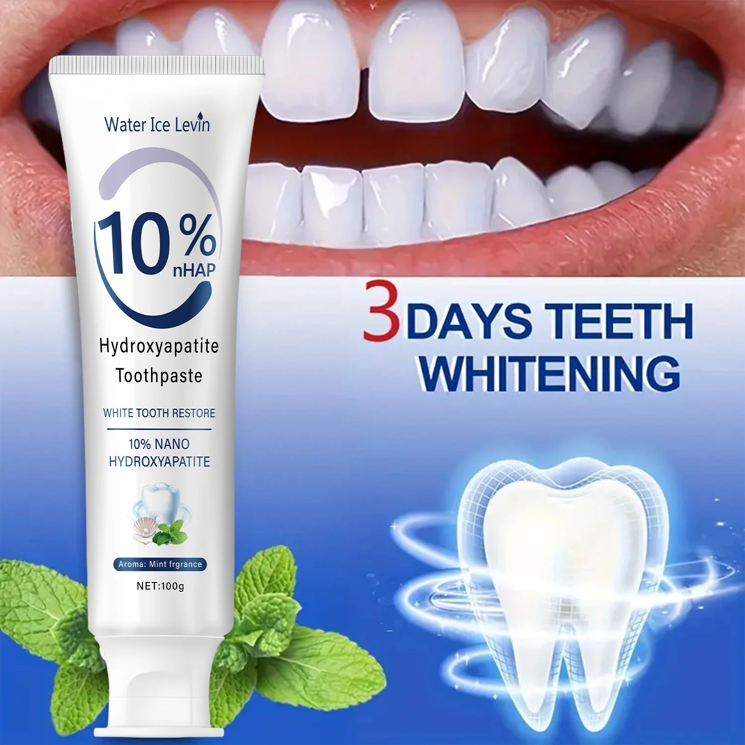 Dentifrice Blancheur & Protection des Gencives