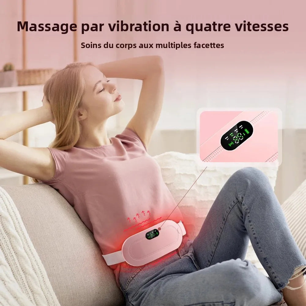 Aura Therm™ – Ceinture Relaxante Chauffante Haute Performance