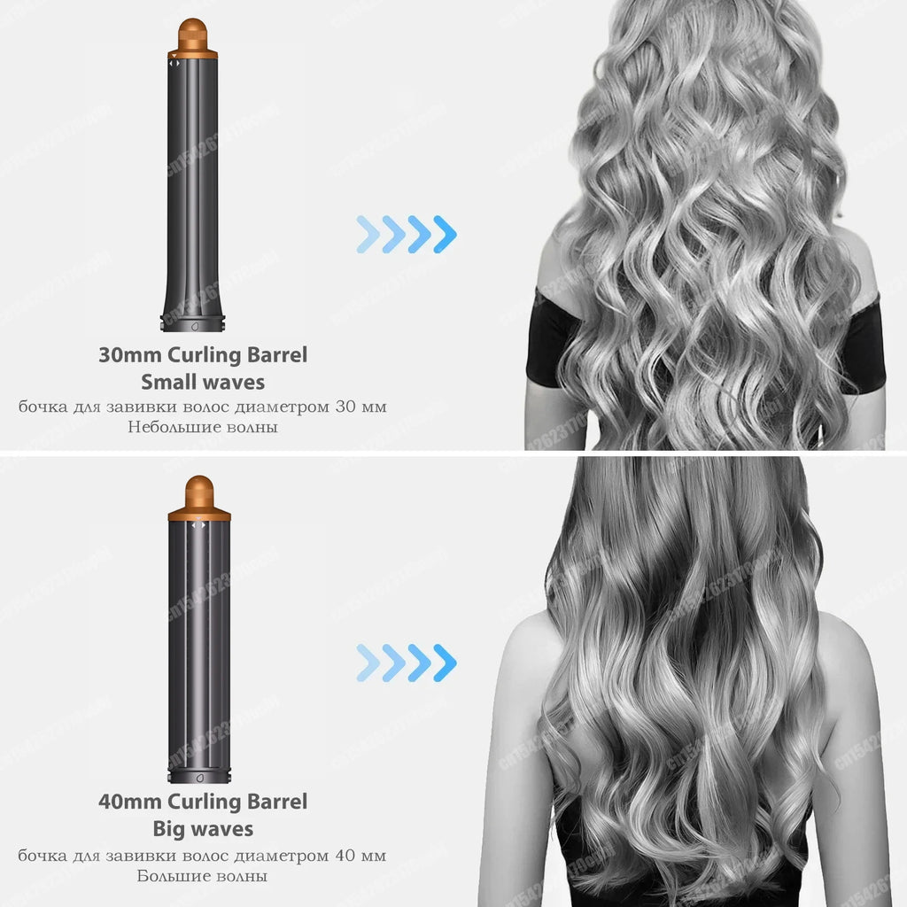 Sèche-Cheveux Multifonction 6-en-1 AirStyler Pro™ | Séchage, Boucles & Lissage Professionnels