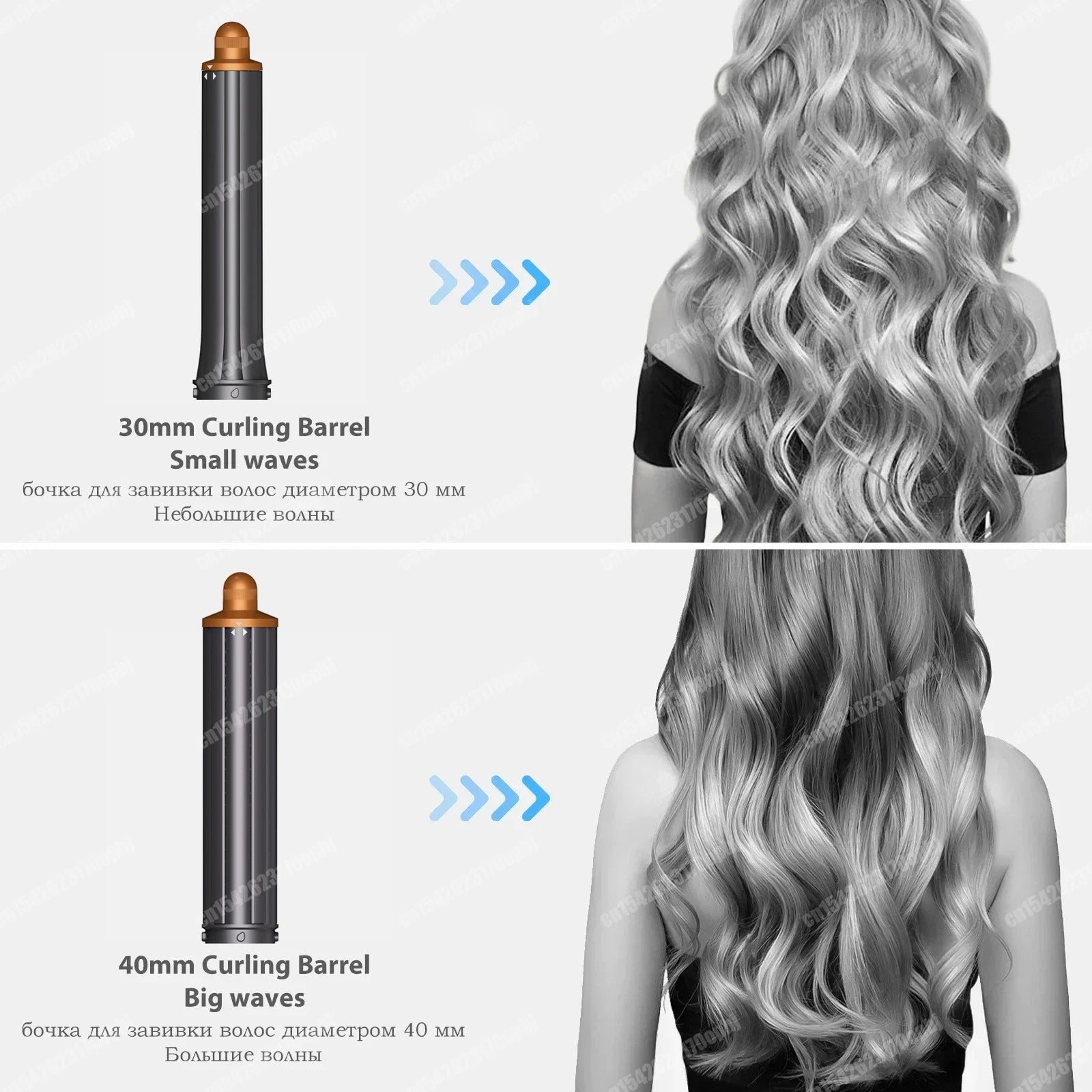 Sèche-Cheveux Multifonction 6-en-1 AirStyler Pro™ | Séchage, Boucles & Lissage Professionnels