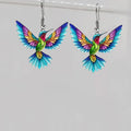 Prestige Élégance™ – Boucles d’Oreilles Colibri Signature