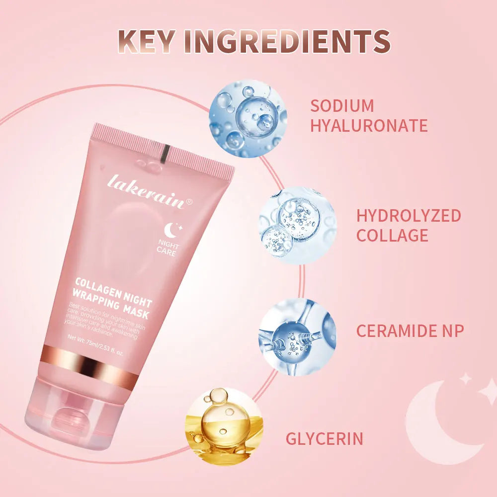 Masque Signature au Collagène – Hydratation Profonde & Peau Repulpée