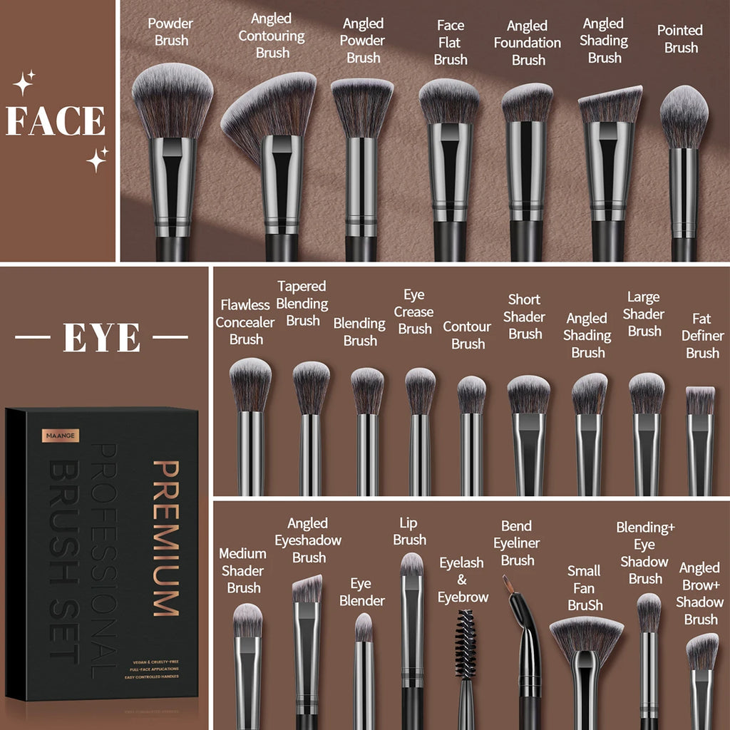 Collection Signature™ | Coffret Prestige de 25 Pinceaux Professionnels
