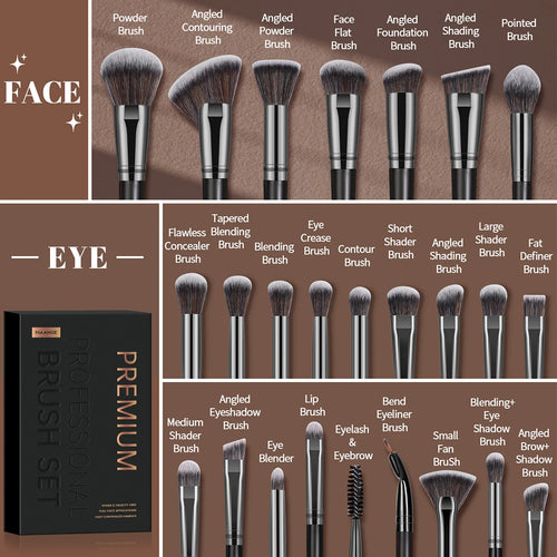 Collection Signature™ | Coffret Prestige de 25 Pinceaux Professionnels