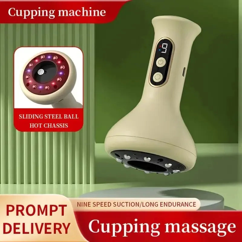 Élite Recovery™ – Masseur à Ventouses Chauffantes Multifonction