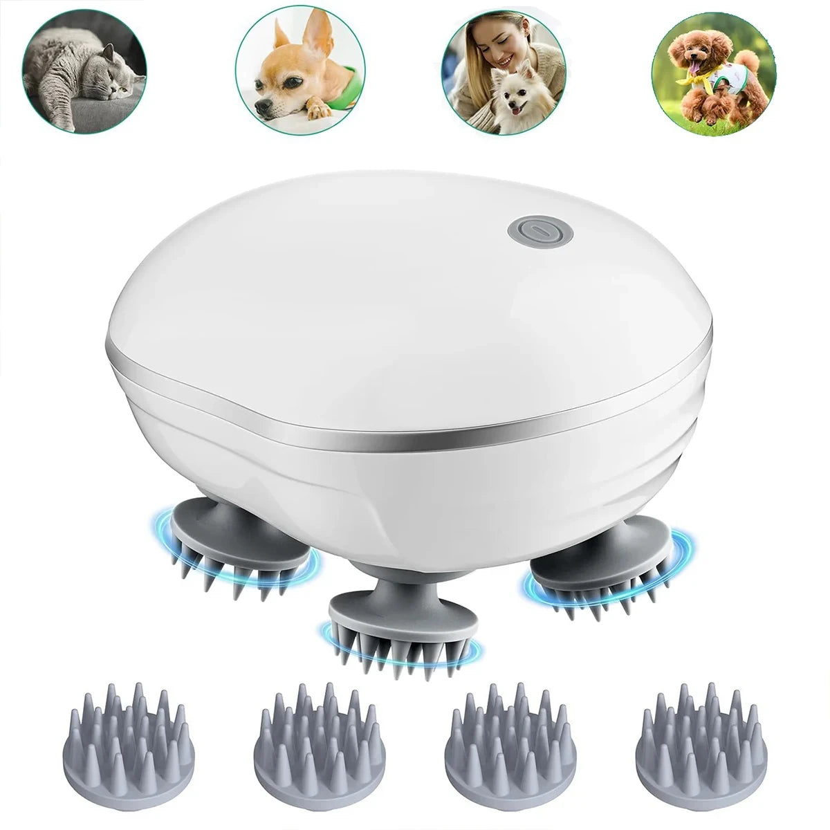 Élite Scalp™ – Masseur Crânien Premium à Massage Profond