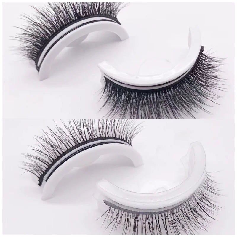 ✨ Faux Cils Magnétiques & Auto-Adhésifs 3D – Regard Intense en 3 Secondes