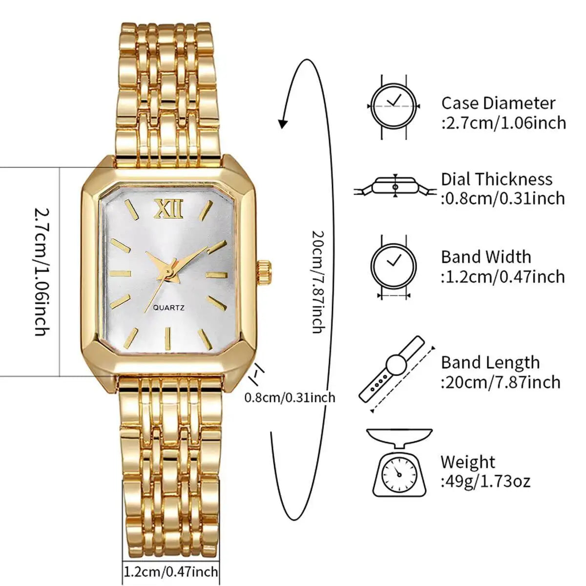 Montre Femme Héritage Impérial – Signature d’Élégance & Éclat Précieux
