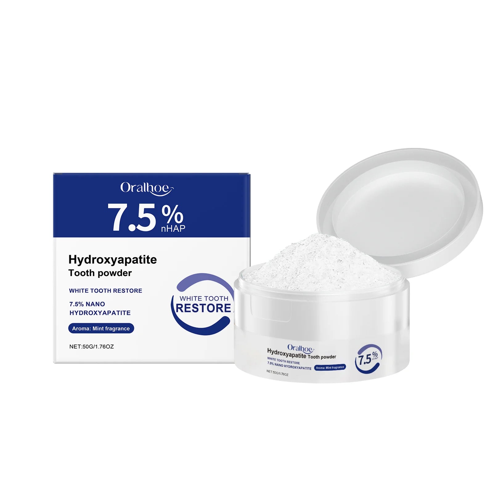 Poudre Blanchissante Luxe – Soin Dentaire Premium pour un Sourire Éclatant & une Fraîcheur Intense ✨🦷