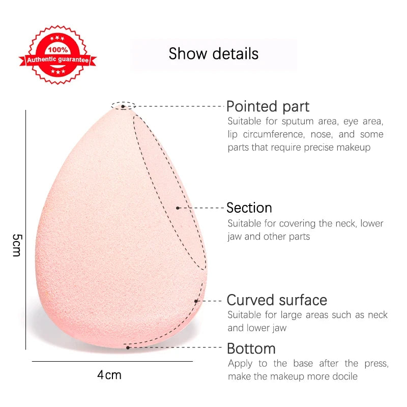 💎 Éponge de Maquillage Premium™ – Fini Zéro Trace & Application Professionnelle Ultra-Précise ✨