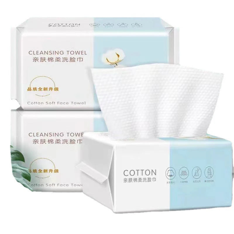 Cotons Démaquillants Doux - Lot Economique  X10