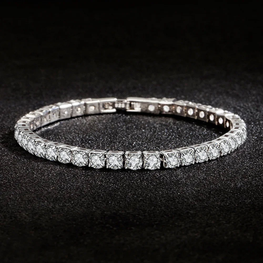 Bracelet Royal Brillance en Argent Sterling S925