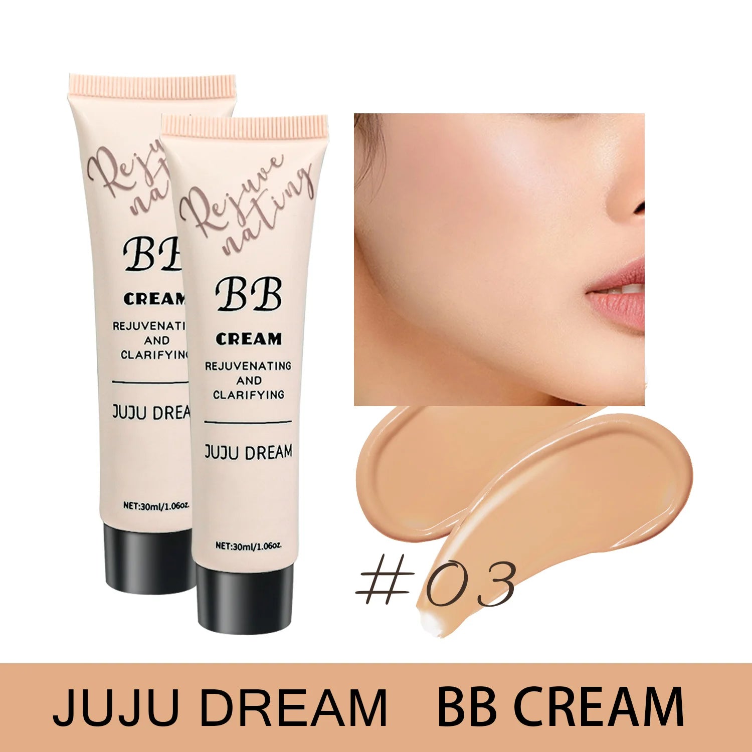 ✨ BB Crème Perfect Skin™ – Hydratante, Longue Tenue & Teint Naturel ⭐