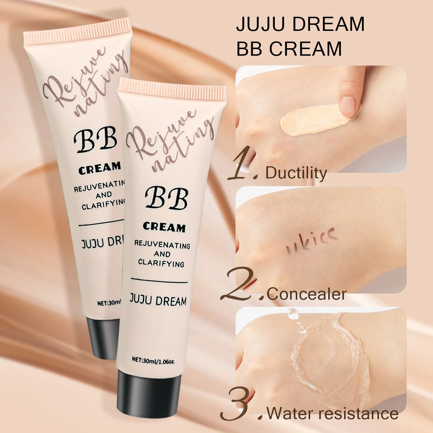 ✨ BB Crème Perfect Skin™ – Hydratante, Longue Tenue & Teint Naturel ⭐