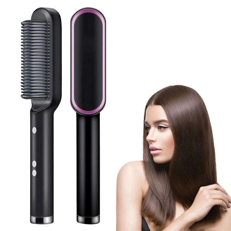 Brosse Lissante Haute Couture™ – Résultat Salon en Quelques Minutes