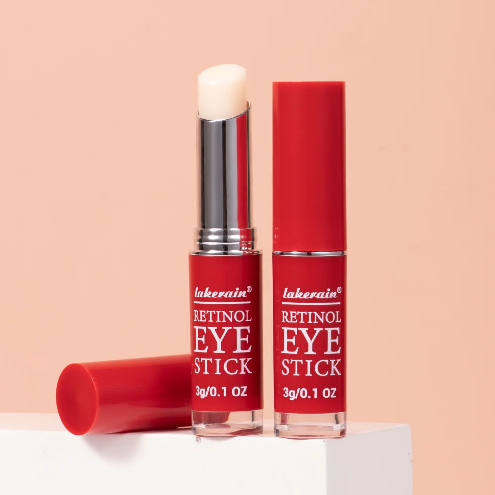 Crème Contour des Yeux au Rétinol – Éclaircissante Anti-Cernes, Raffermissante, Sérum Réparateur Instantané en Stick pour Femme