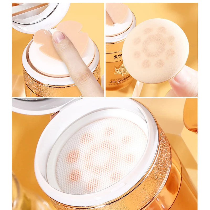 Fond de Teint Cushion Hydratant – Correcteur Longue Tenue & Contrôle du Sébum