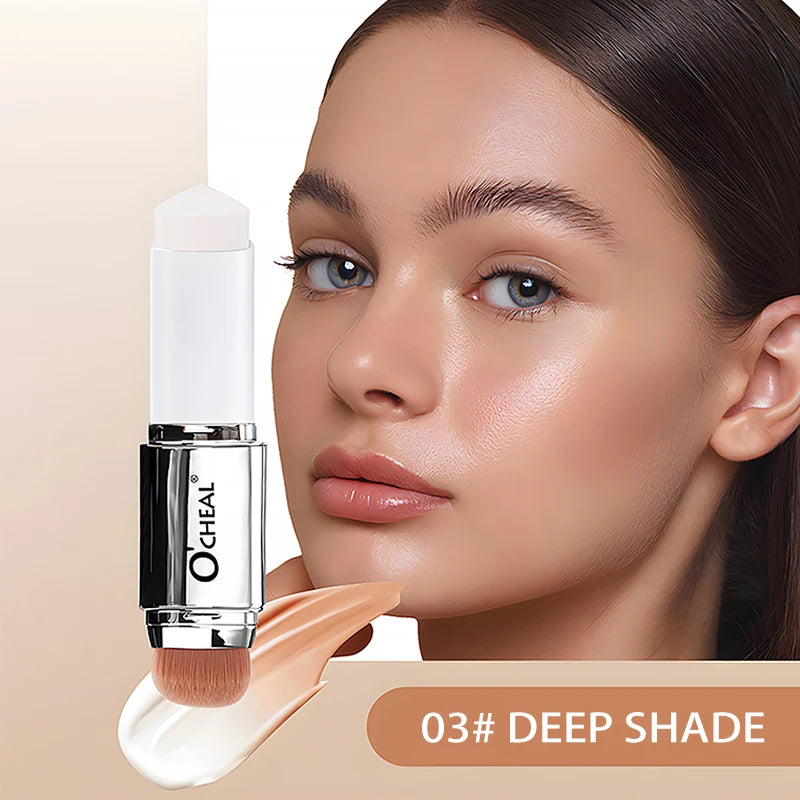 💎 Fond de Teint Stick Premium Caméléon – Haute Couvrance, Fini Mat Naturel & Teint Parfait