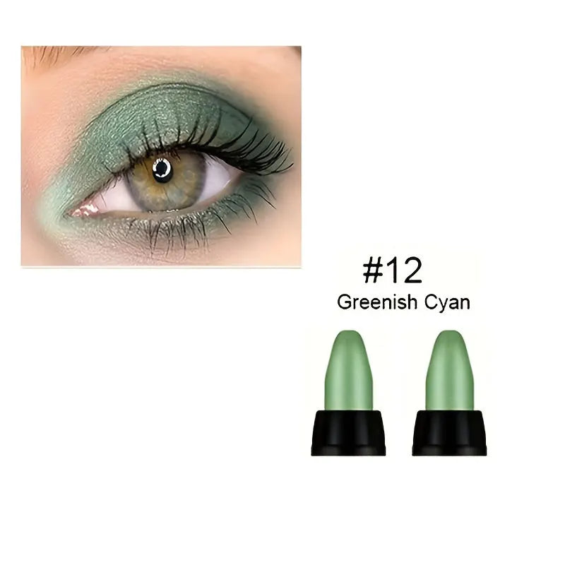 Eyeliner Pailleté Waterproof -16 Couleurs Longue Tenue