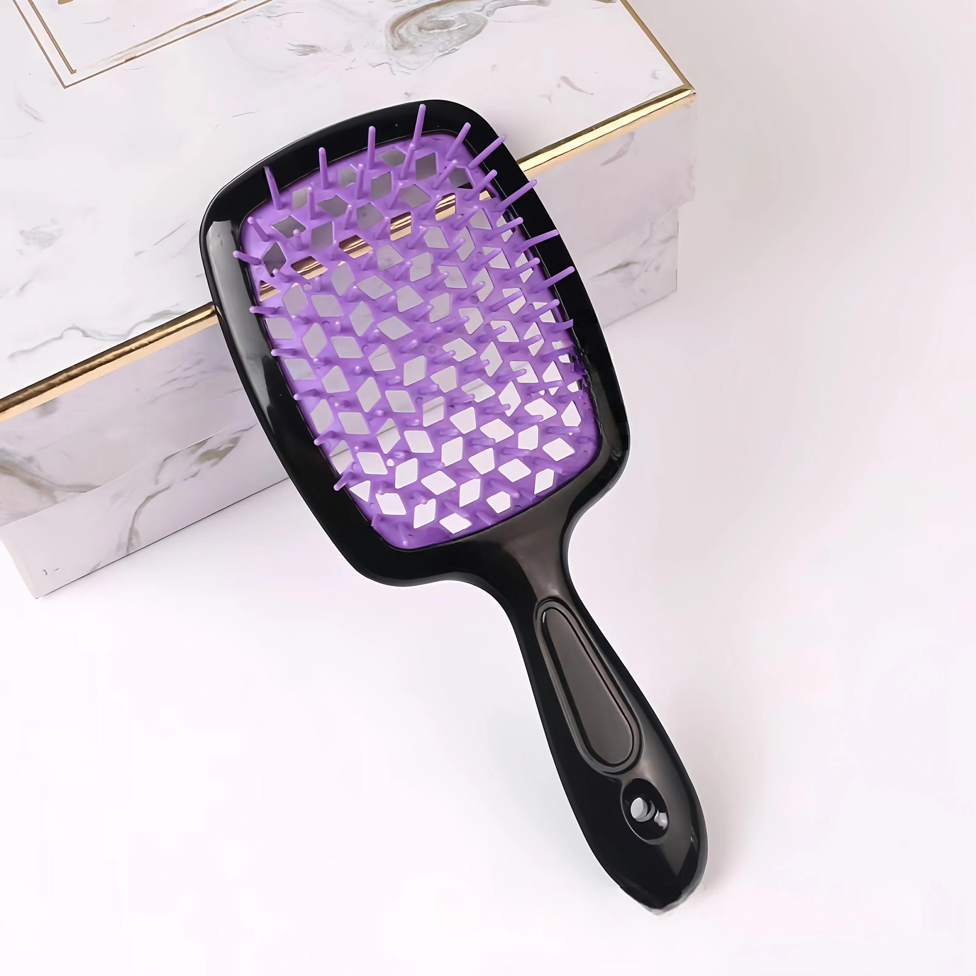 ✨ Brosse Démêlante Premium – Massage du Cuir Chevelu & Anti-Statique