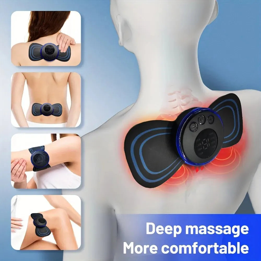 ✨ NeckPulse Pro™ | Masseur EMS avec Télécommande