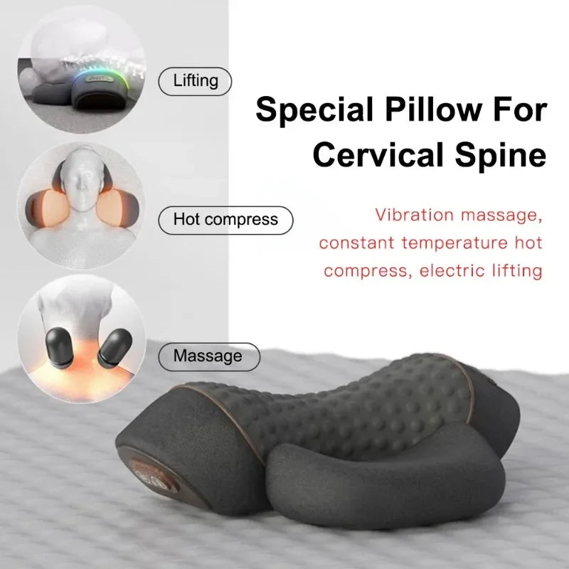 ✨ NeckTherapy Elite™ | Oreiller Massant Cervical Chauffant