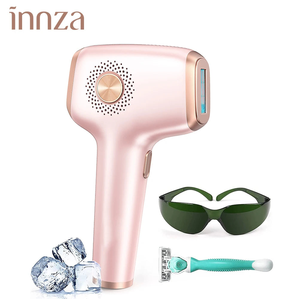 ✨ SilkSkin IPL Pro™ – Épilateur Laser IPL Premium à Refroidissement Glacé
