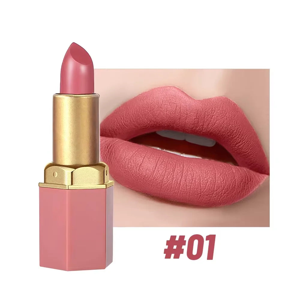 Rouge à Lèvres Mat Longues Tenue - Finition Velours Intense