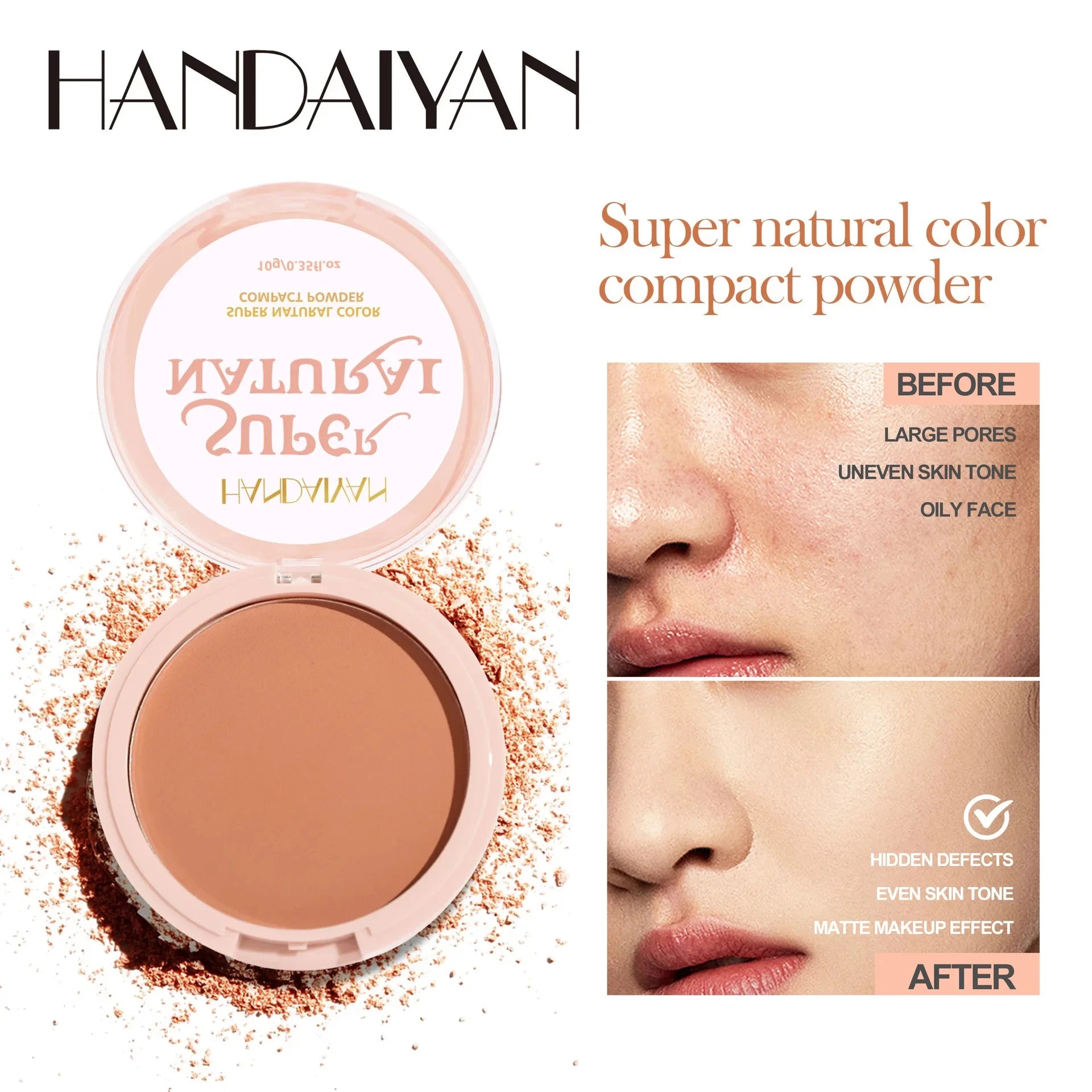 * 🌸 Poudre Matifiante Premium – Teint Parfait Toute la Journée