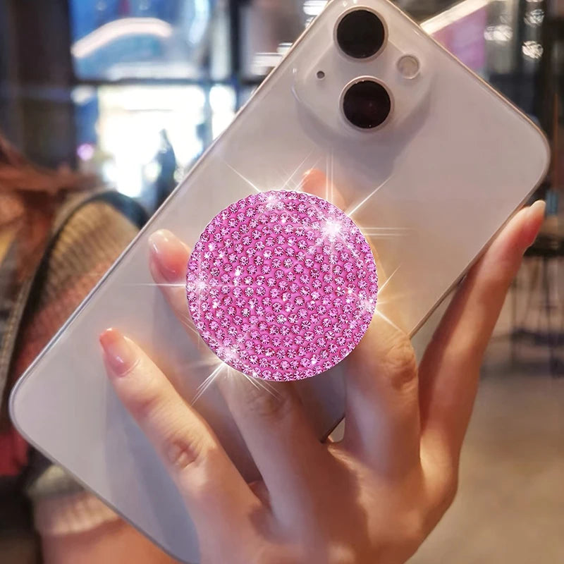 ✨ Support Téléphone Cristal Luxe™ – Pliable & Ultra Pratique 💎