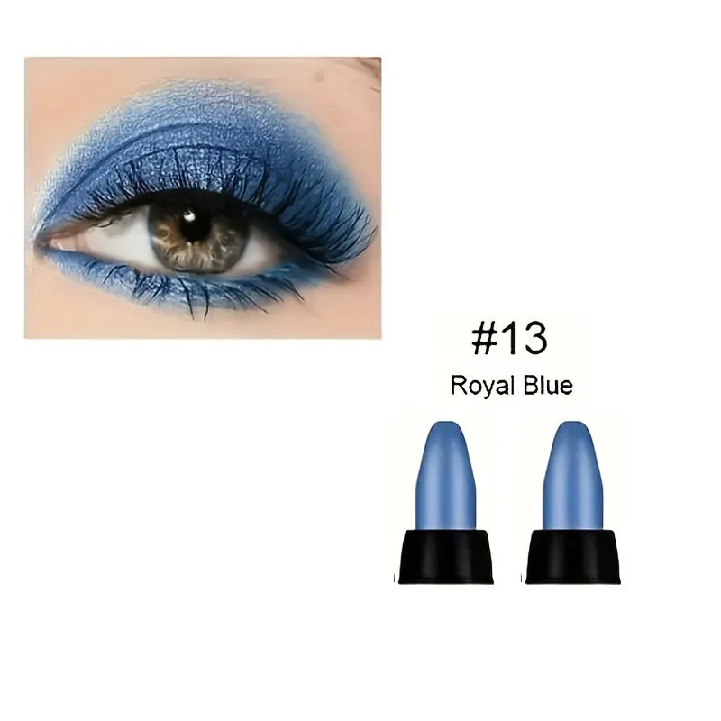 Eyeliner Pailleté Waterproof -16 Couleurs Longue Tenue