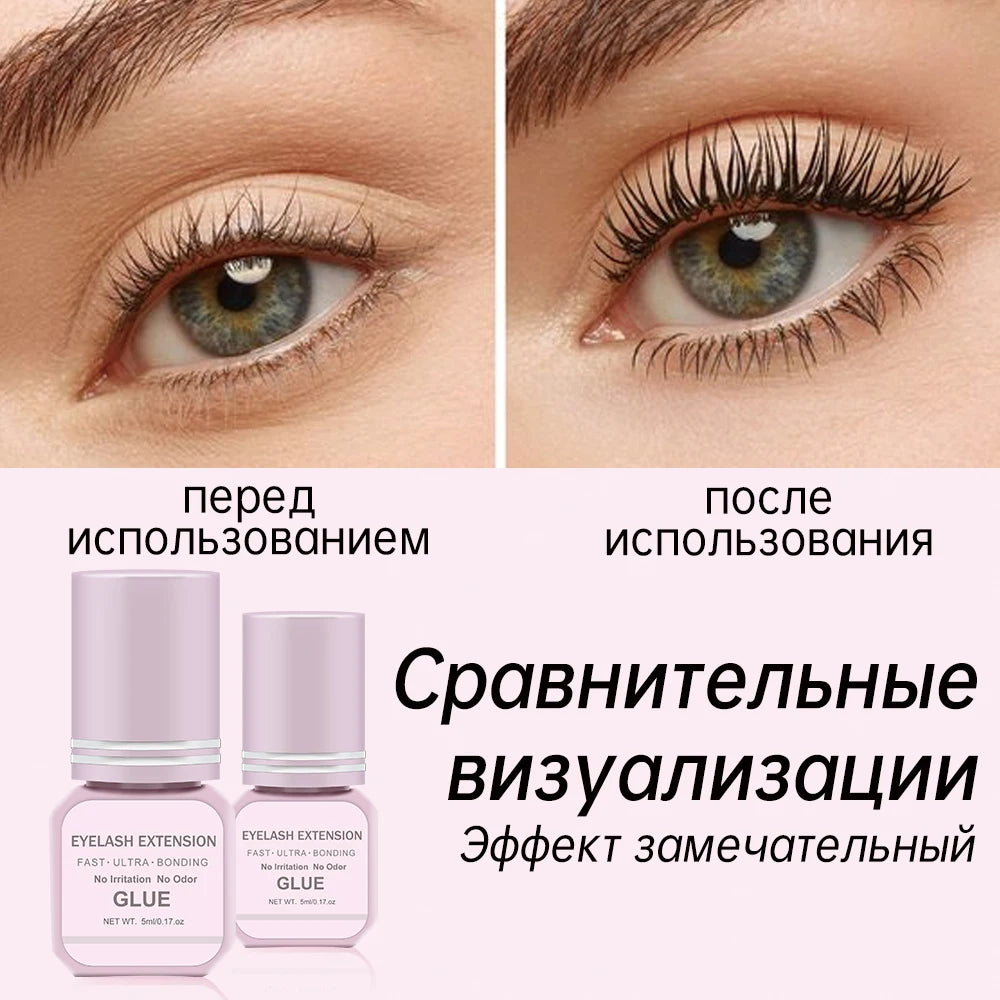 Colle Professionnelle Pour Extensions de Cils - Fixation Forte et Durable