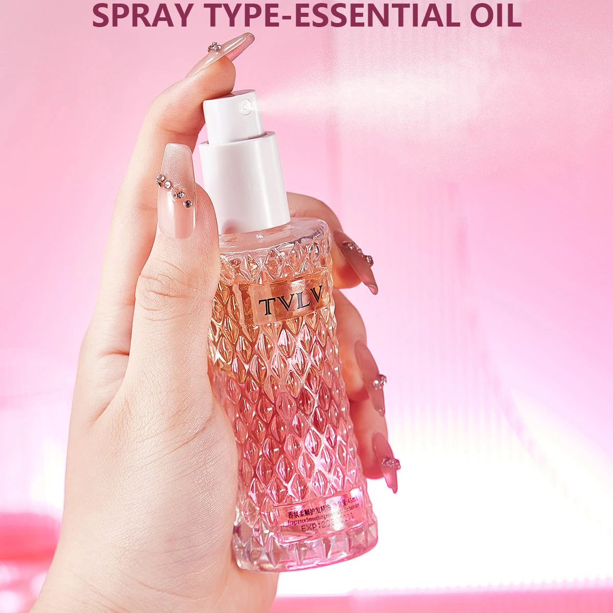Huile Capillaire Parfumée 2-en-1 – Soin Réparateur Intensif, Nettoyage en Profondeur et Fraîcheur du Cuir Chevelu pour des Cheveux Doux, Brillants et Soyeux